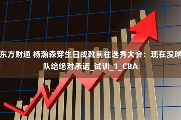 东方财通 杨瀚森穿生日战靴前往选秀大会：现在没球队给绝对承诺_试训_1_CBA